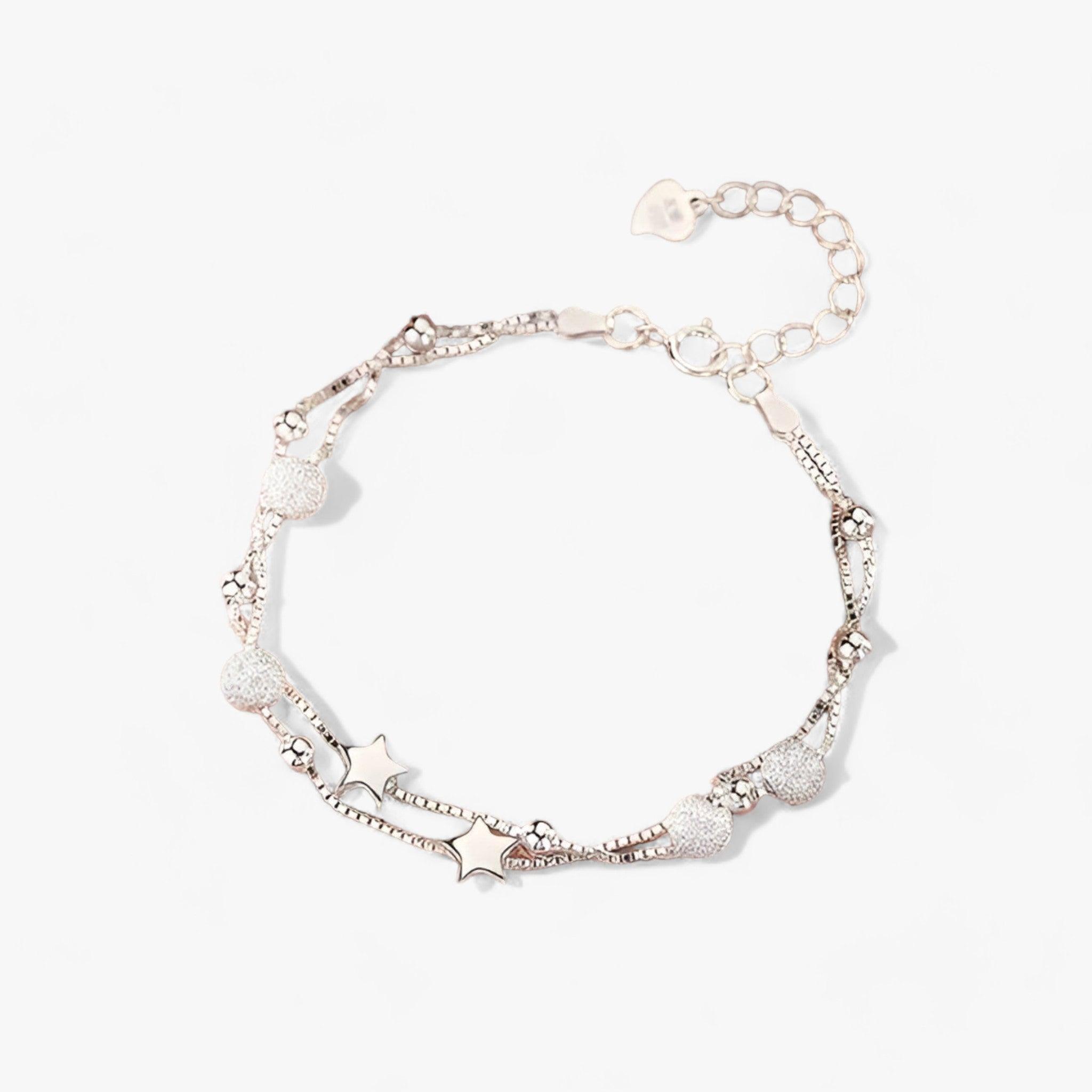 STELLAR - Sterling zilveren armband - Glamoureuze sieraden voor speciale gelegenheden