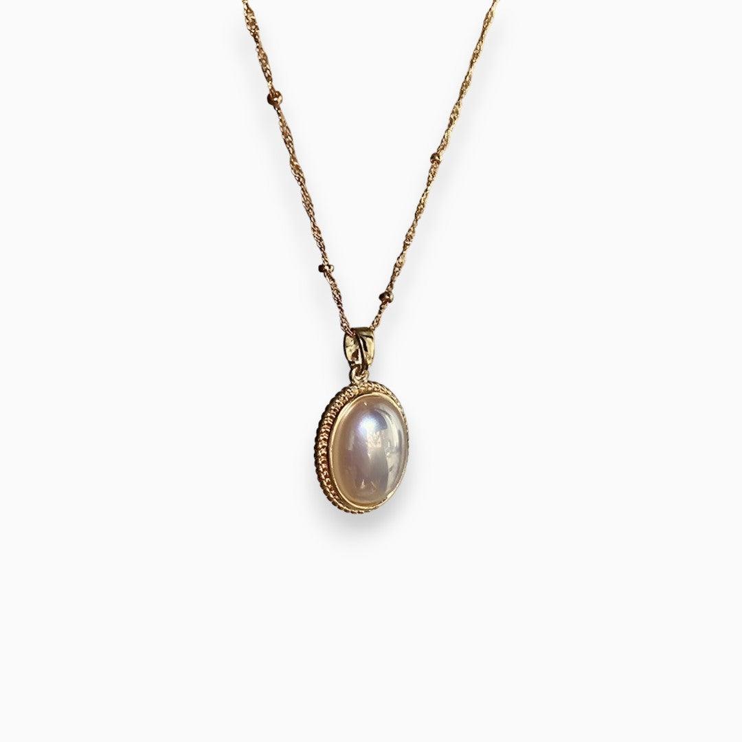 Opulente parel erfgoed ketting