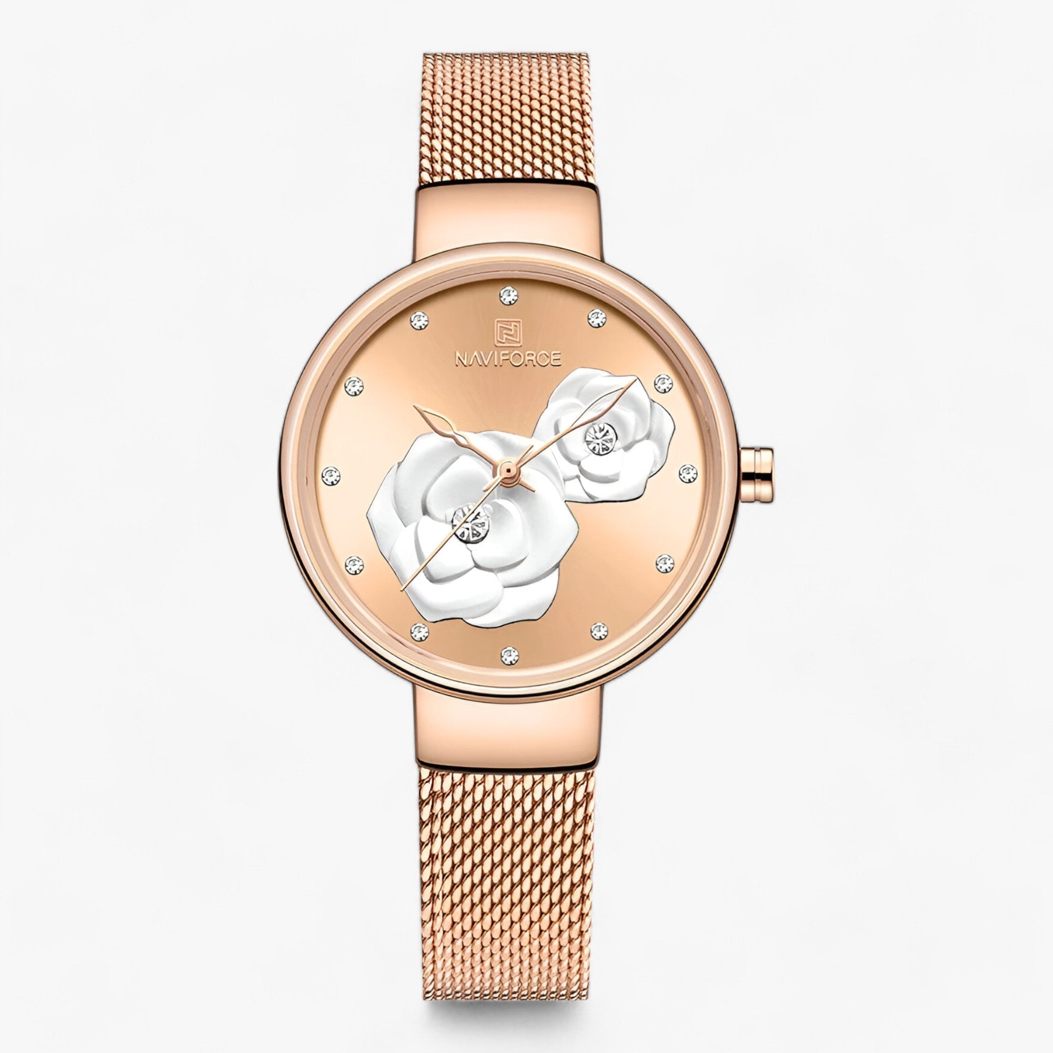 LUXETIME | Elegante Stalen Mesh Horloge - Een tijdloos hoogtepunt voor uw stijl