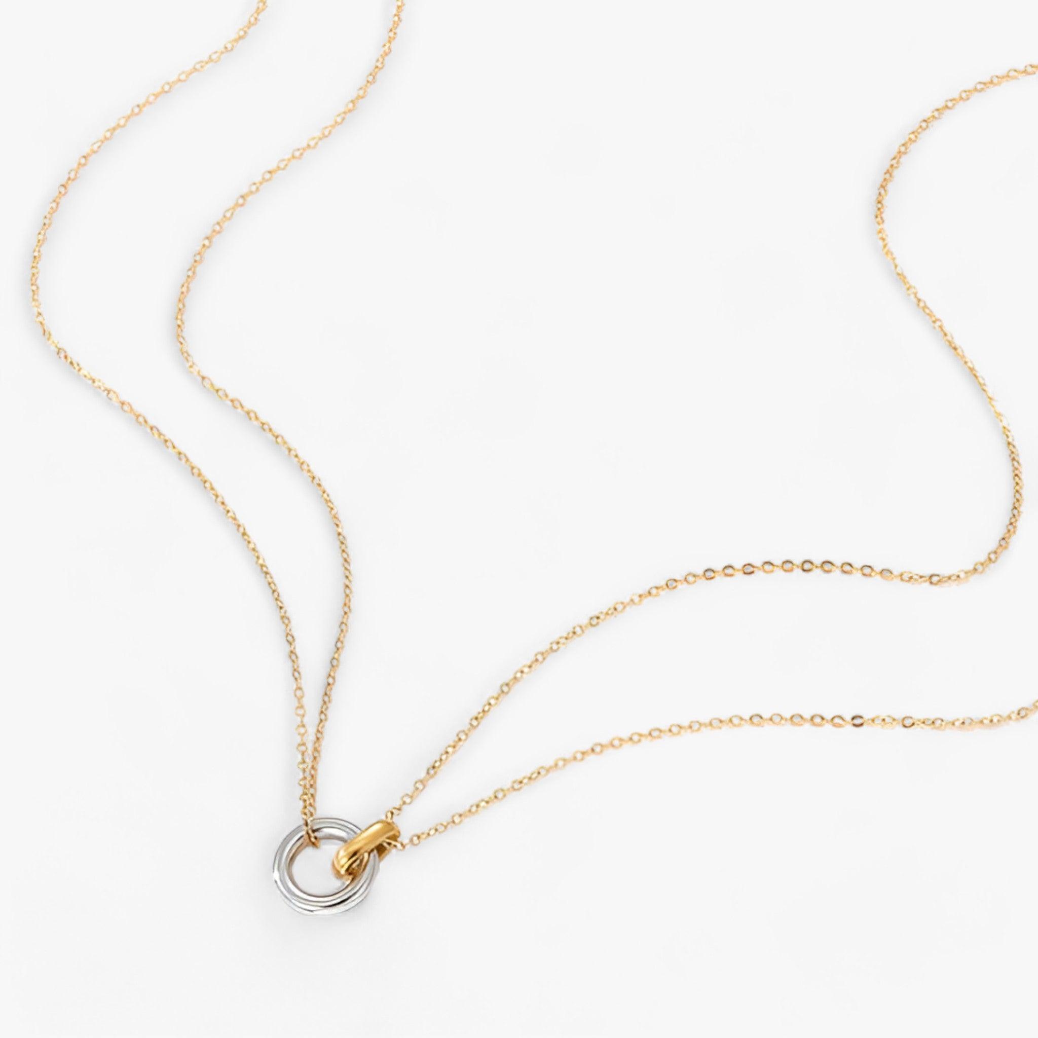 LUMINA | Ketting met cirkelhanger - Versterk je stijl met elegantie