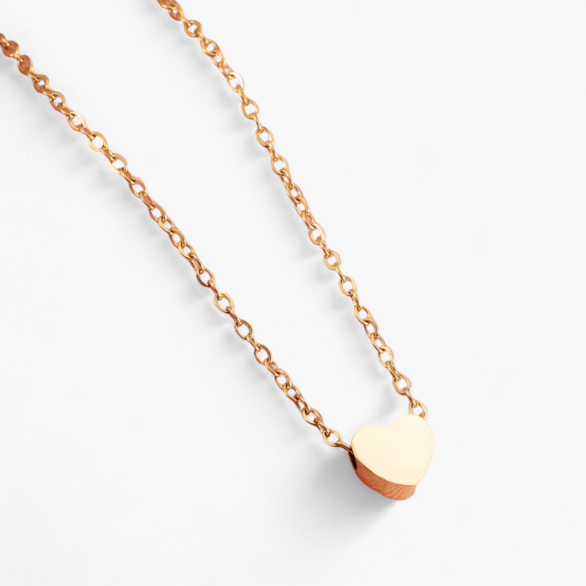 Eva | Hart Clavicle Ketting - Verfijnd en elegant