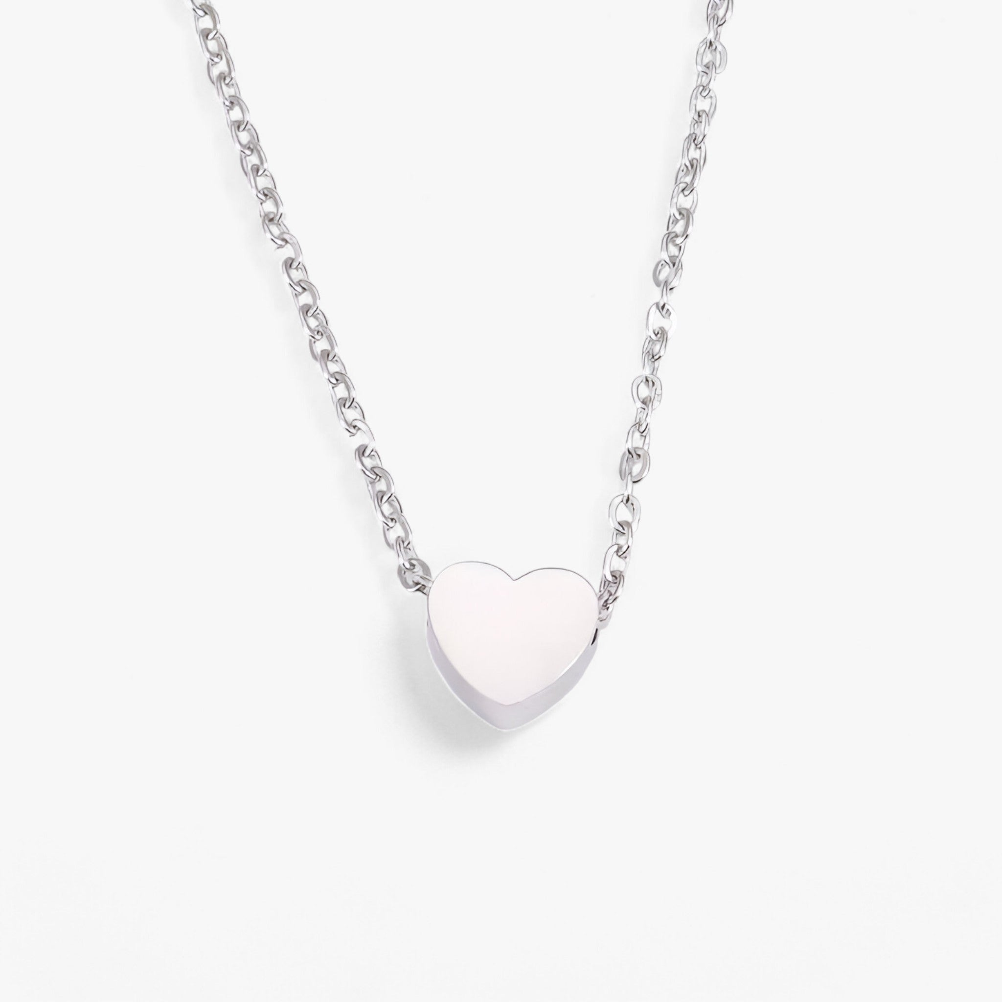 Eva | Hart Clavicle Ketting - Verfijnd en elegant