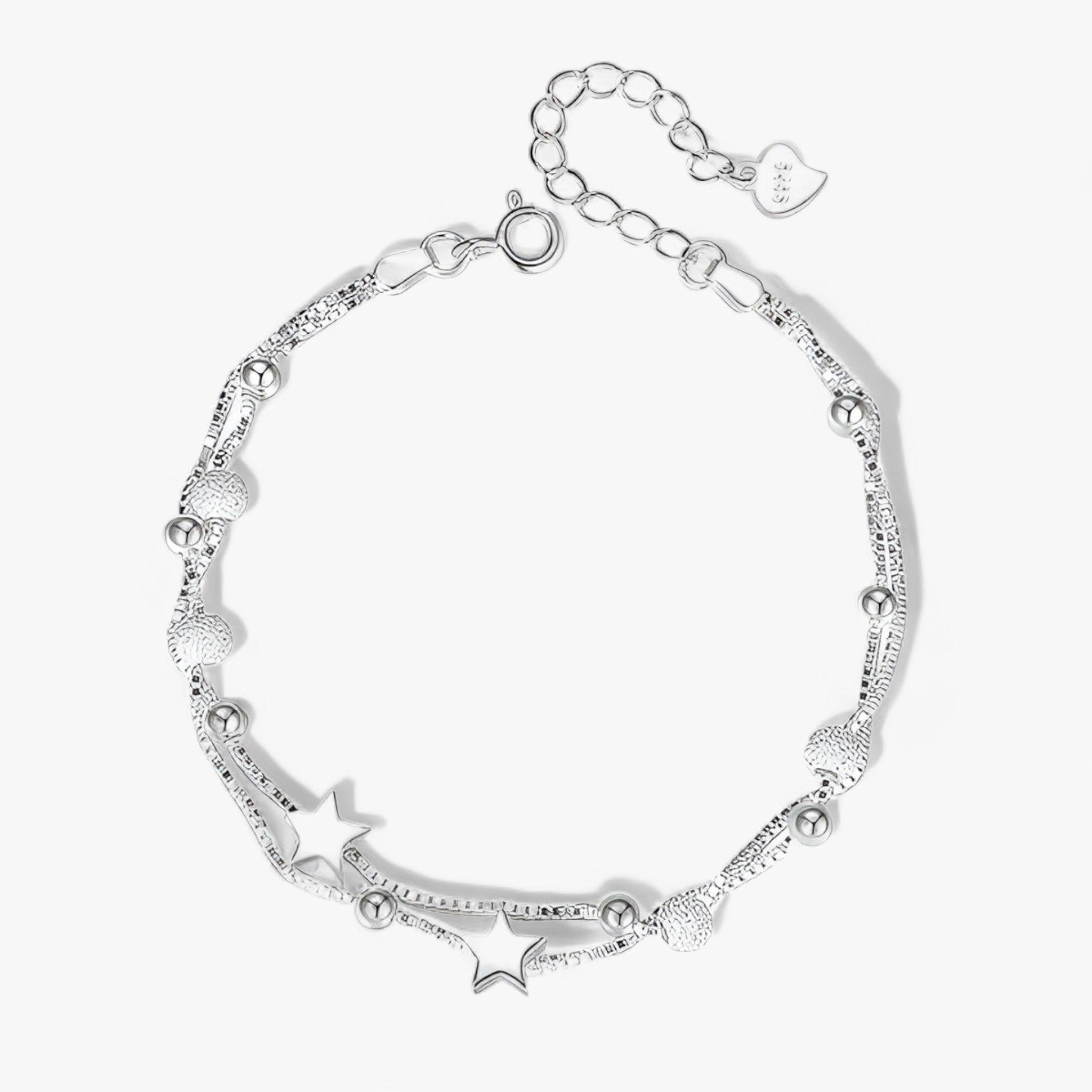 STELLAR - Sterling zilveren armband - Glamoureuze sieraden voor speciale gelegenheden