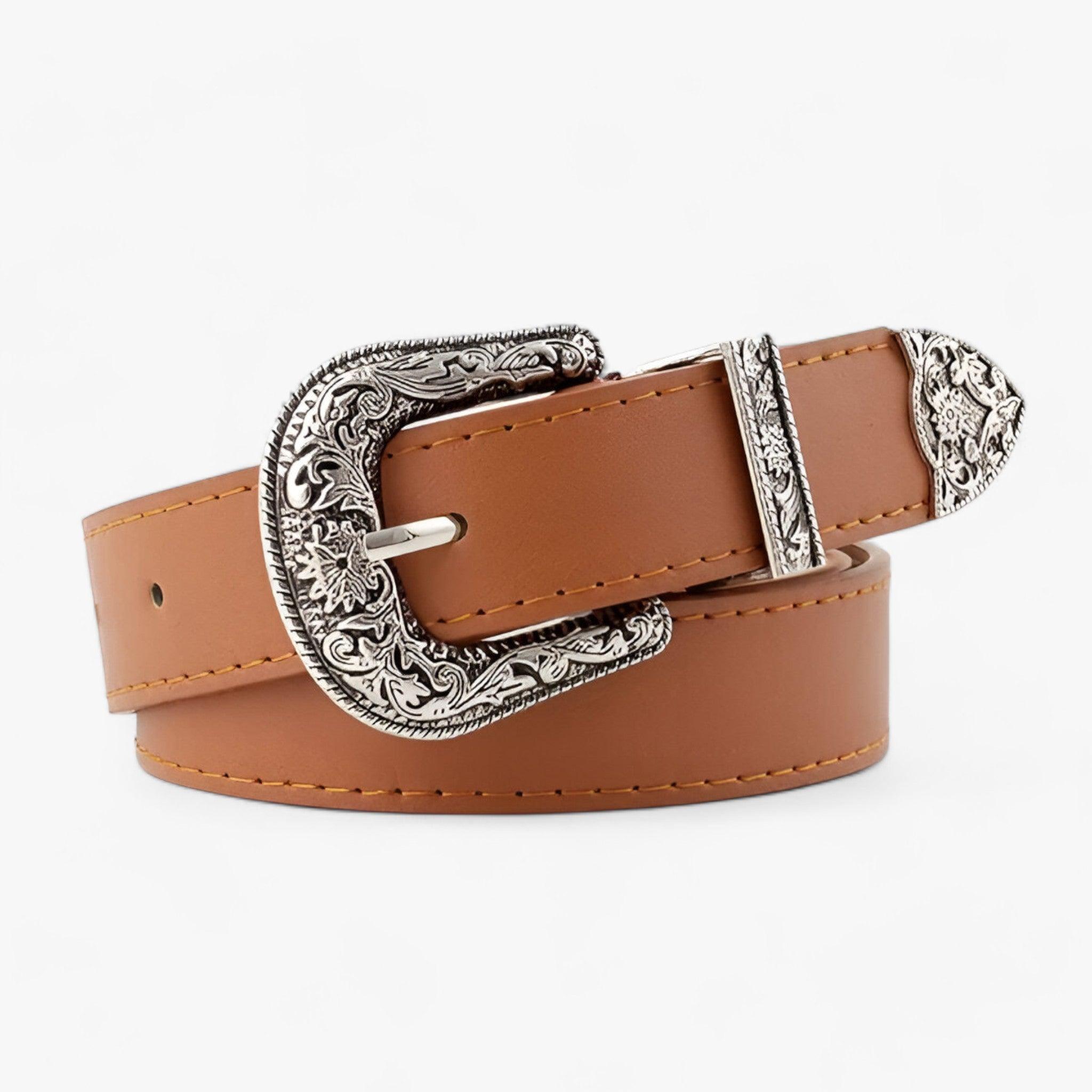 MAVEN | Stijlvolle Leren Riem - Vintage Stijl & Duurzaamheid