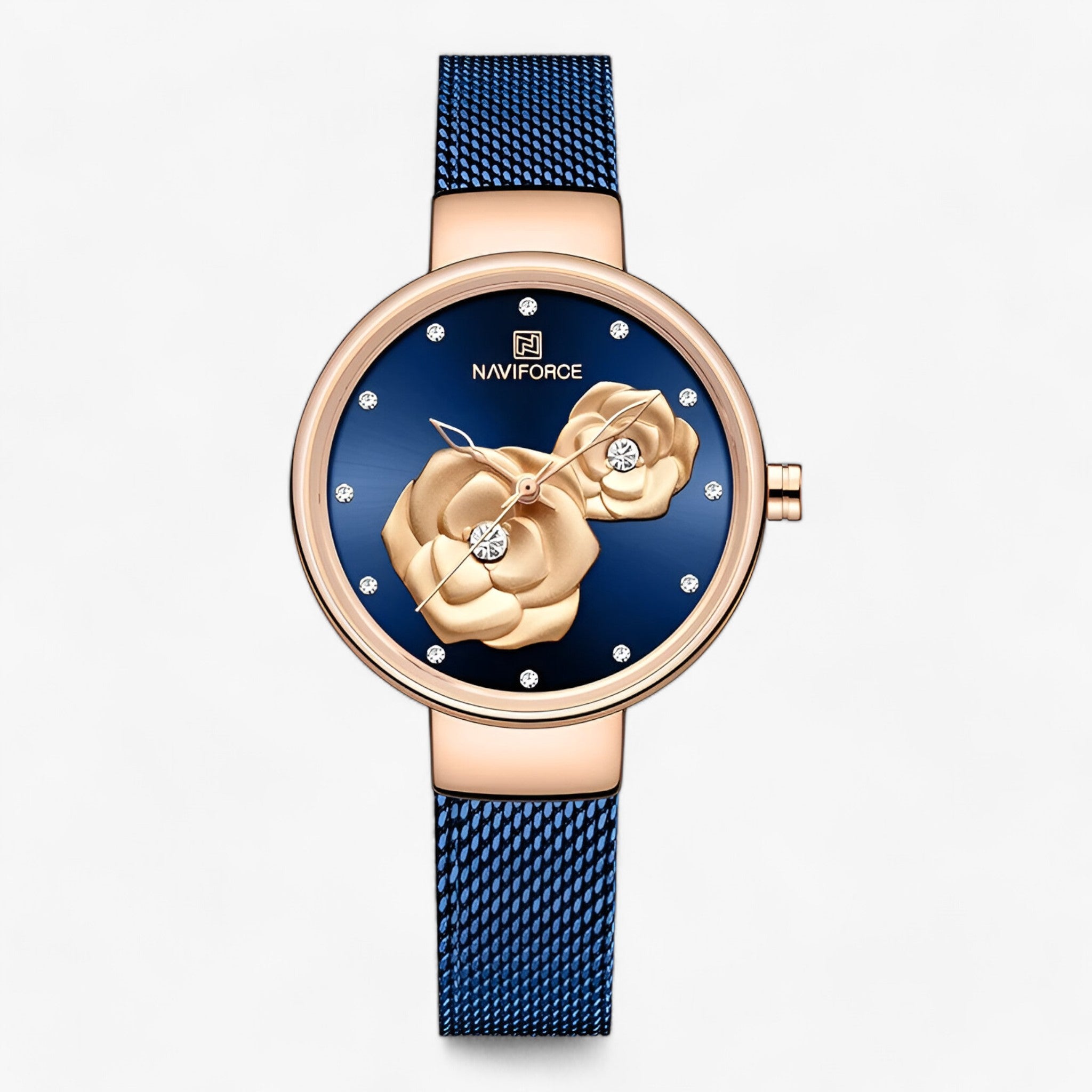 LUXETIJD | Horloge van staalgaas - Elegant ontwerp voor tijdloze stijl