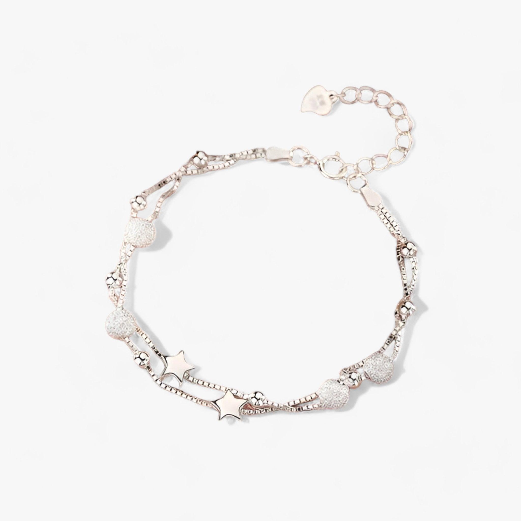 STELLAR - Sterling zilveren armband - Glamoureuze sieraden voor speciale gelegenheden