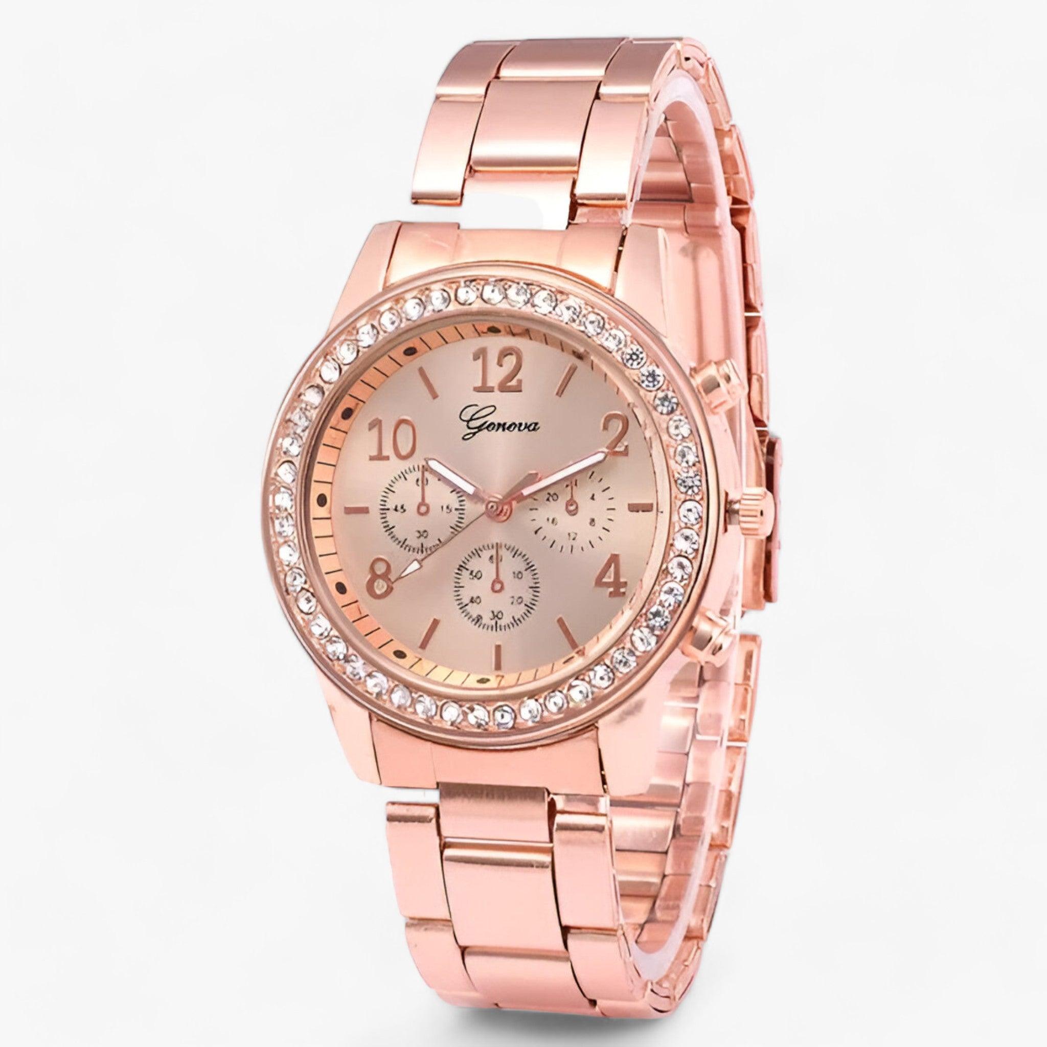 ELEGANZA | Dames Quartz Horloge - Verheft zakelijke en informele kleding