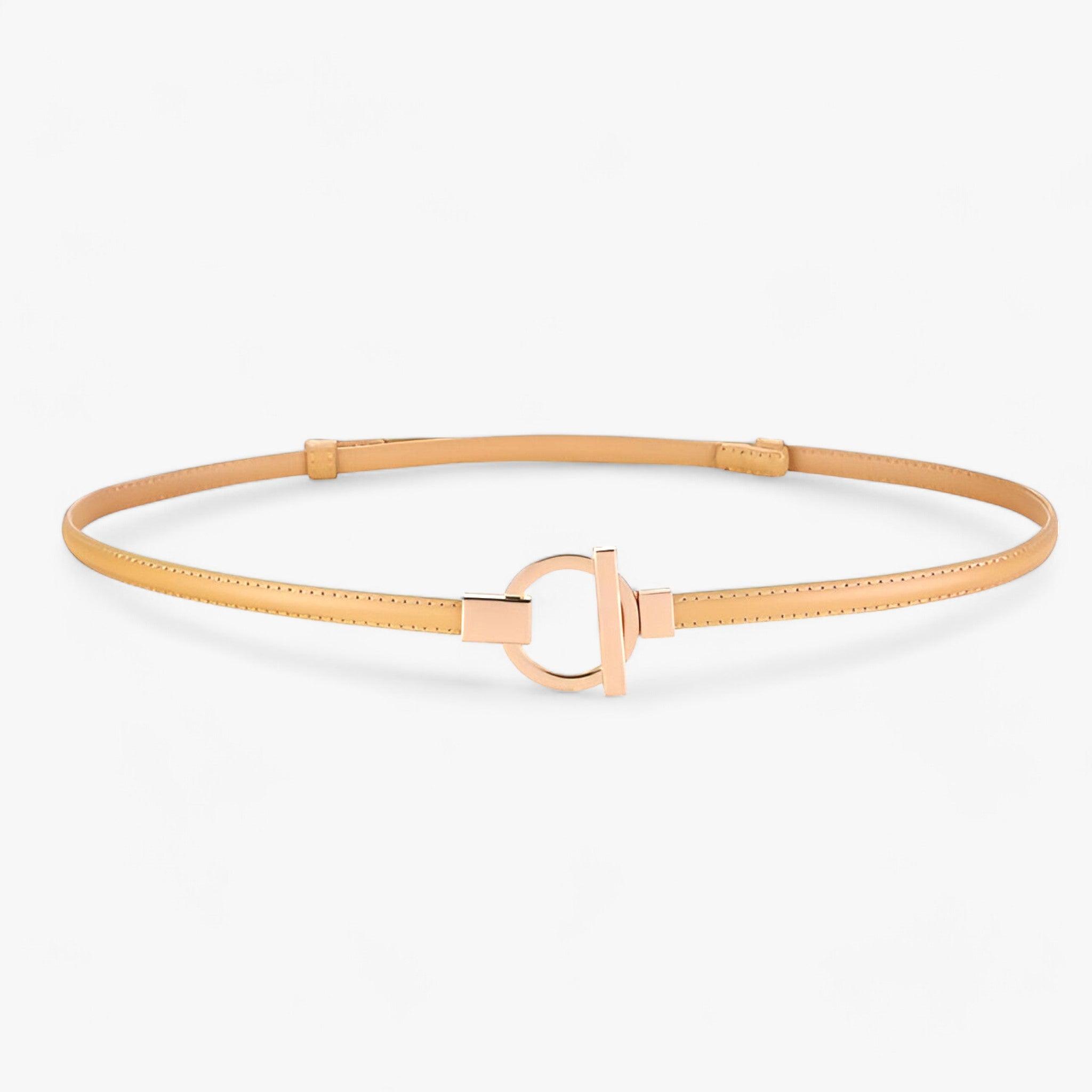 ISABELLA | Elegante Riem - Veilige Pasvorm met Gouden Gesp