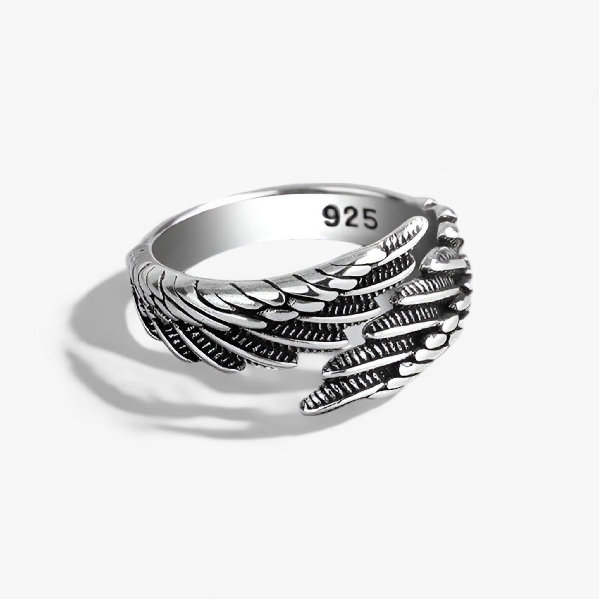 SERAPH | Engelenvleugels Ring - Unieke Gotische Stijl