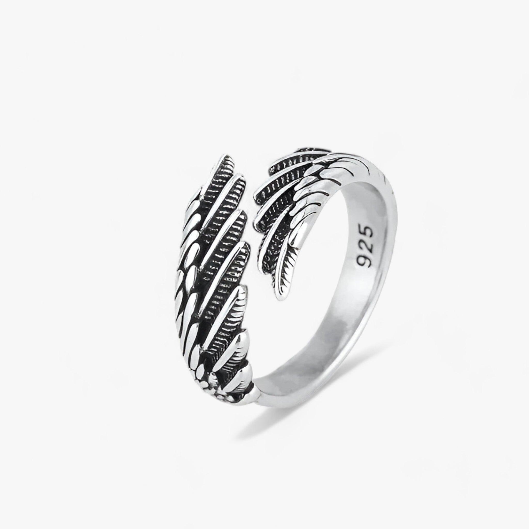 SERAPH | Engelenvleugels Ring - Unieke Gotische Stijl