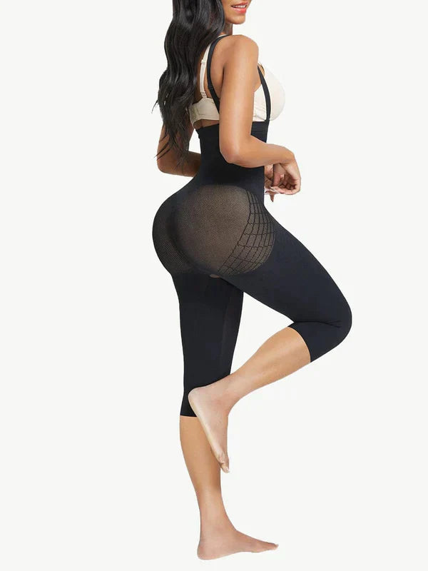 Sculpt™ | Seamless Body Shaper Capri with Adjustable Straps