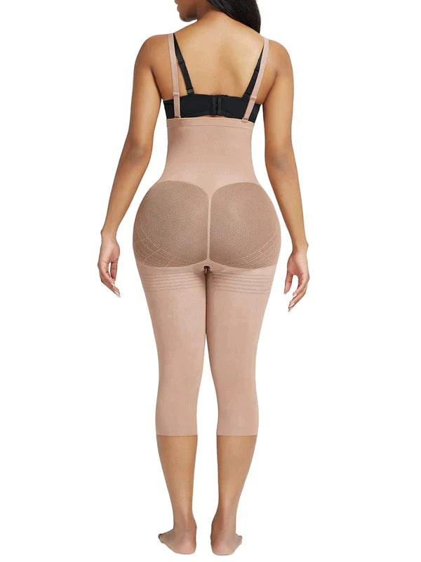 Sculpt™ | Seamless Body Shaper Capri with Adjustable Straps