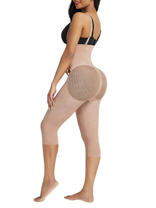 Sculpt™ | Seamless Body Shaper Capri with Adjustable Straps