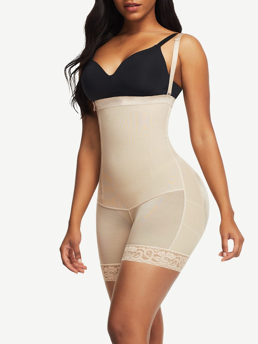 Sculpt™ | Booty Boost Body Shaper with Side Zippers