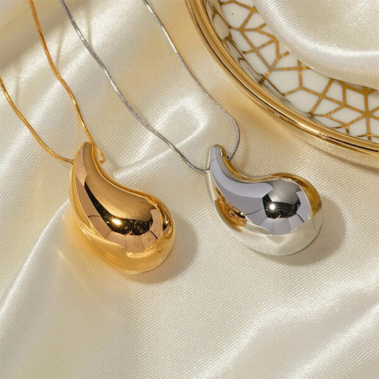 Teardrop™ | Traan oorbellen & Ketting