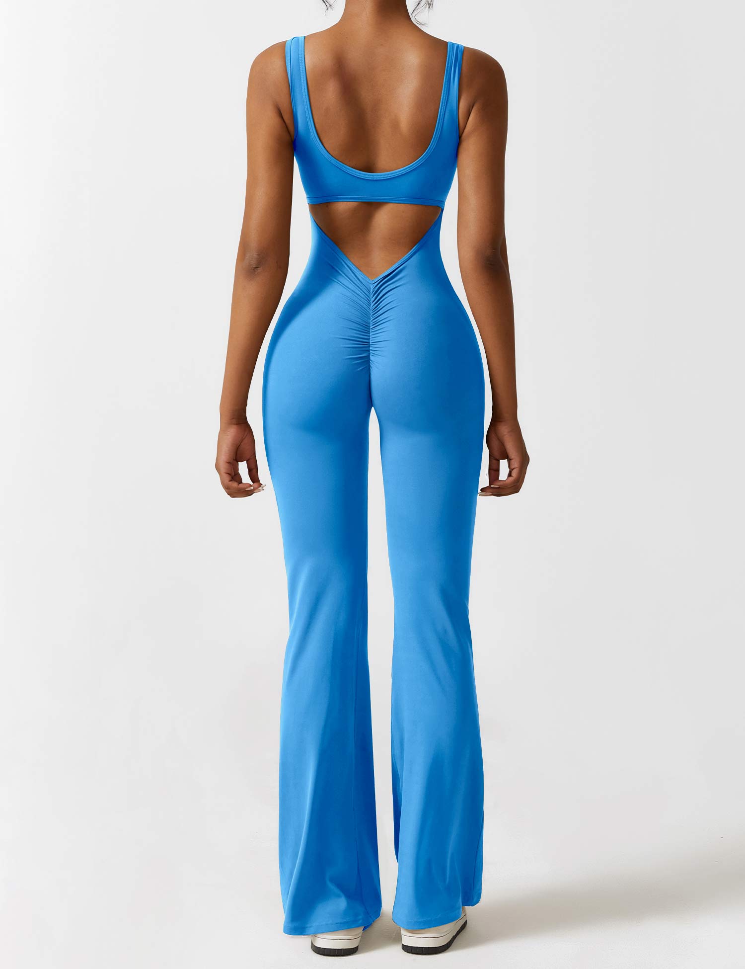 Zenith™ | V-Back Flared Jumpsuit