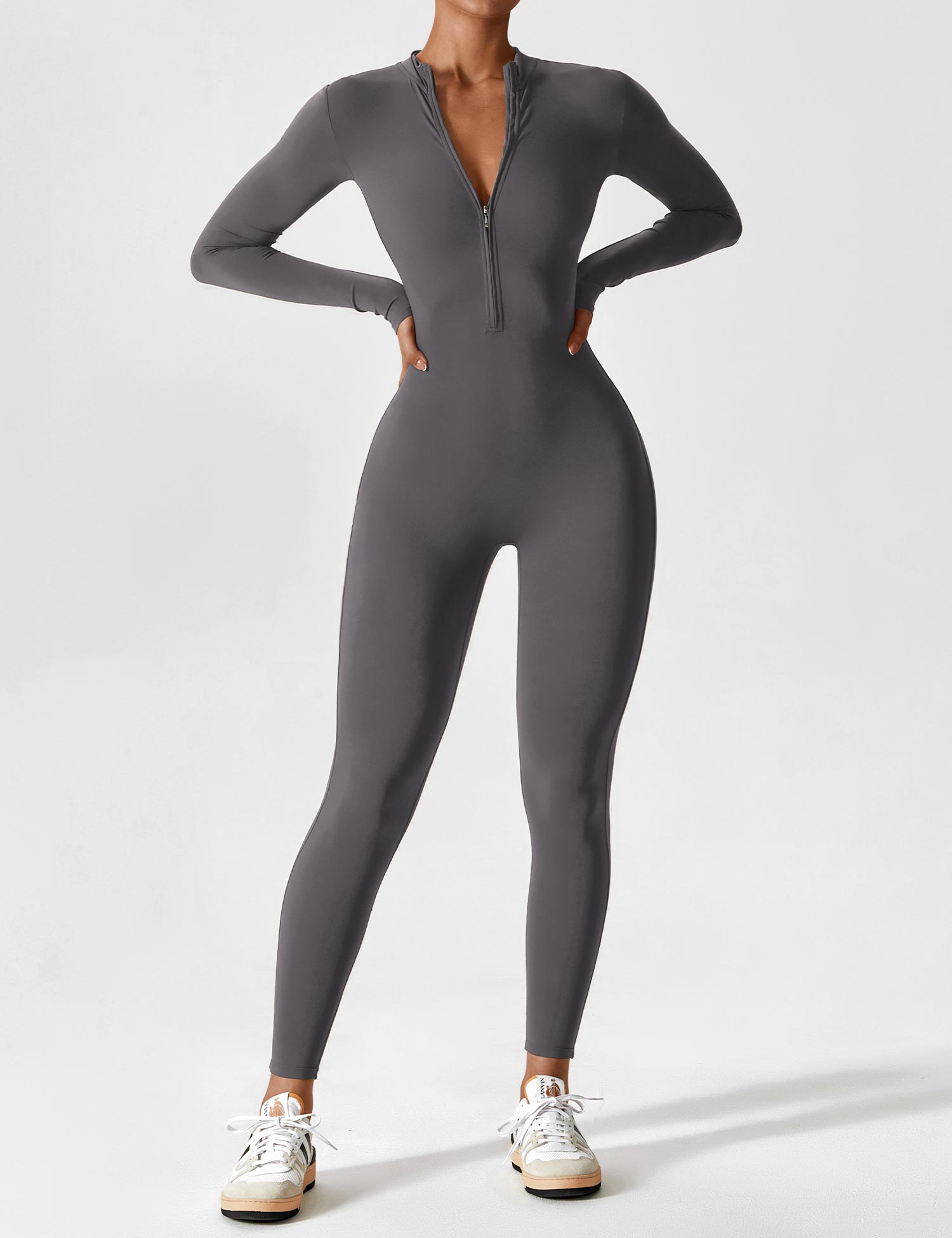 Zenith™ | Long Sleeve / Short Sleeve Zipper Jumpsuit