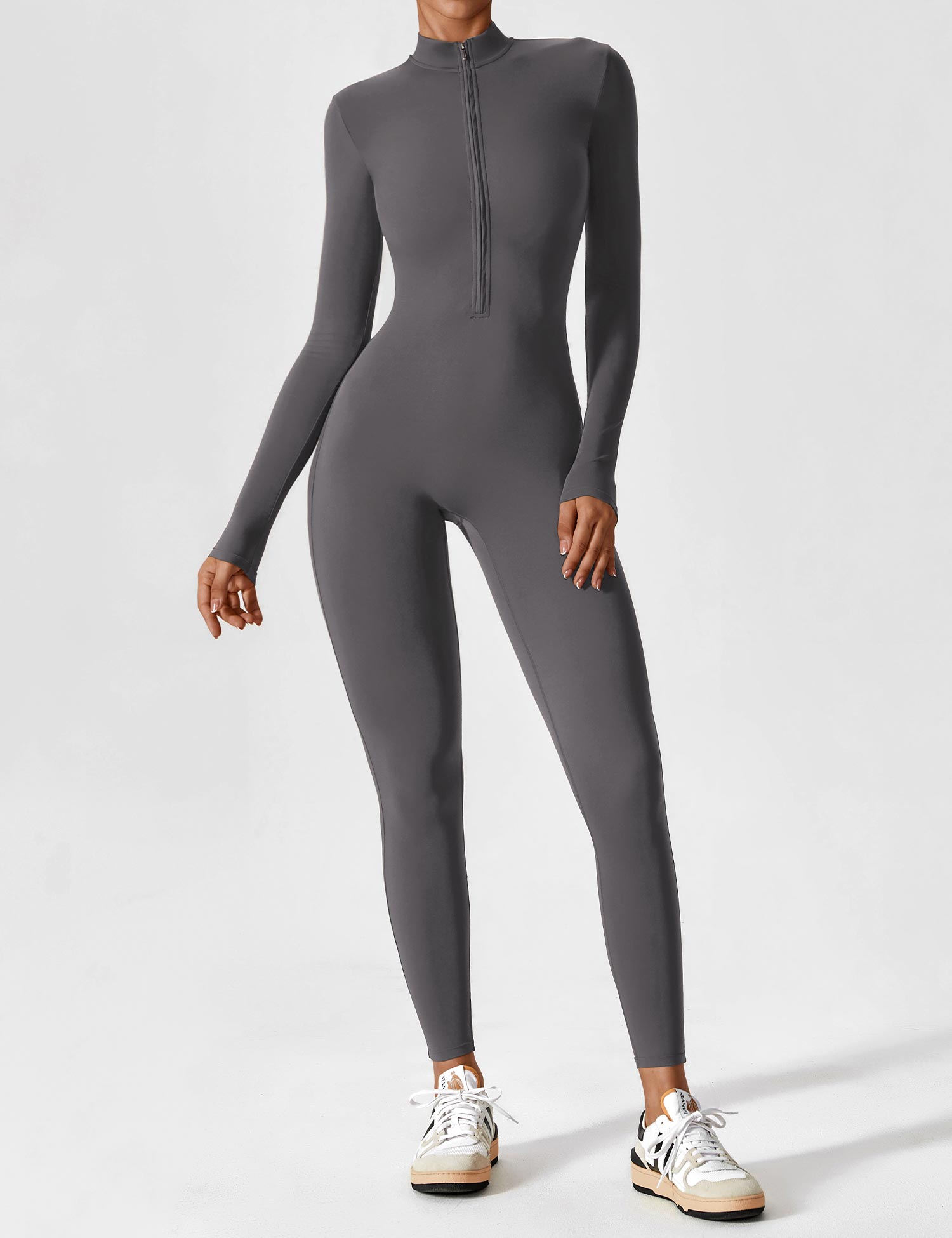 Zenith™ | Long Sleeve / Short Sleeve Zipper Jumpsuit