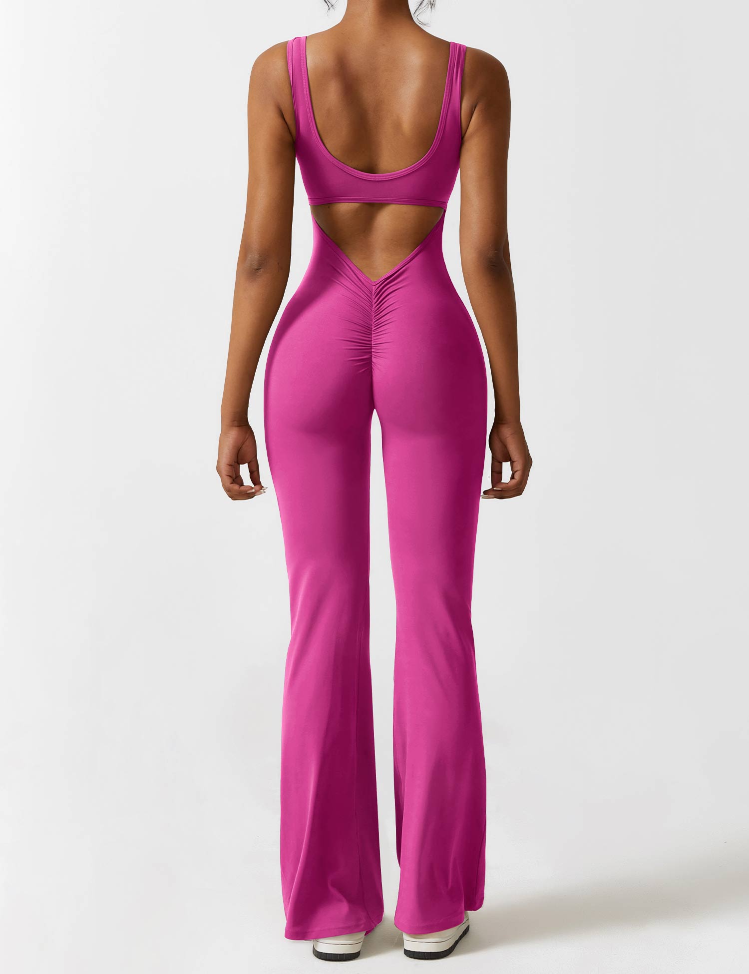 Zenith™ | V-Back Flared Jumpsuit