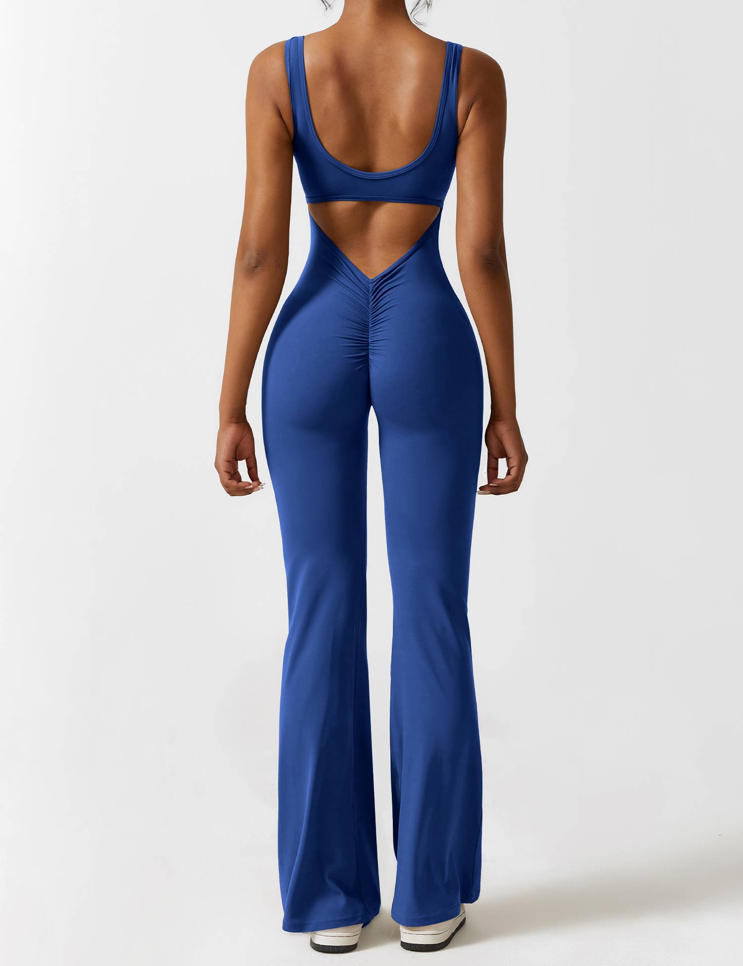 Zenith™ | V-Back Flared Jumpsuit