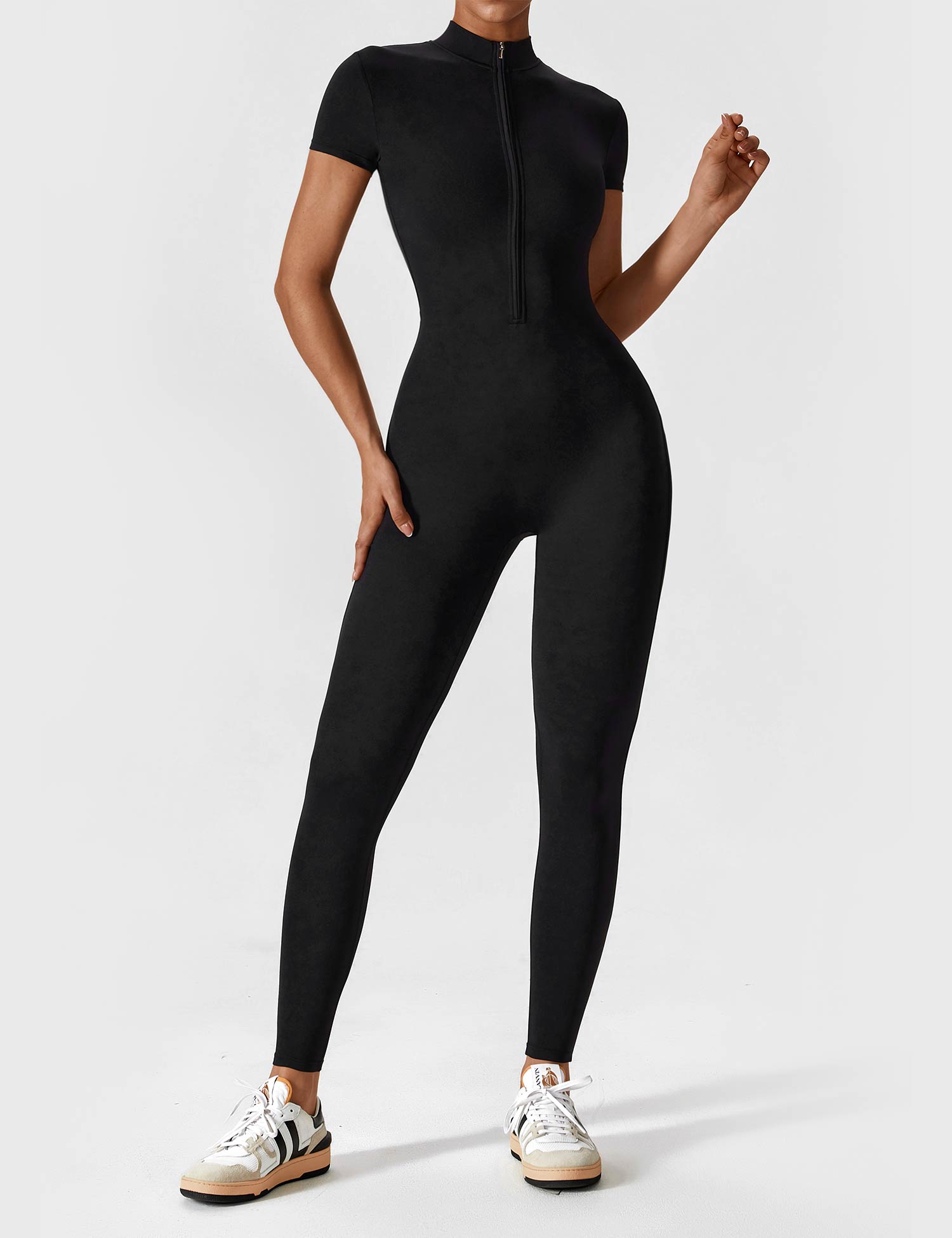 Zenith™ | Long Sleeve / Short Sleeve Zipper Jumpsuit