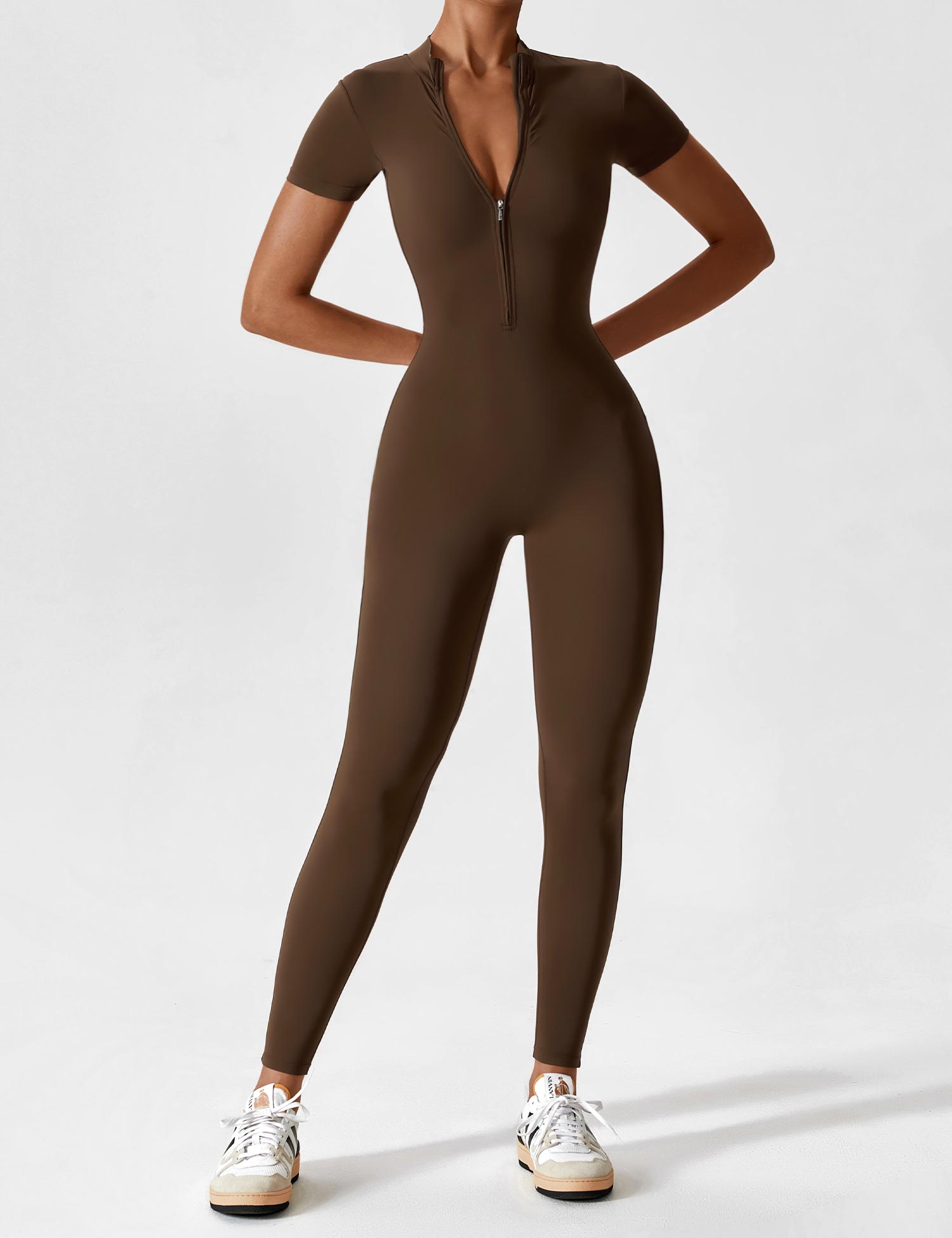 Zenith™ | Long Sleeve / Short Sleeve Zipper Jumpsuit